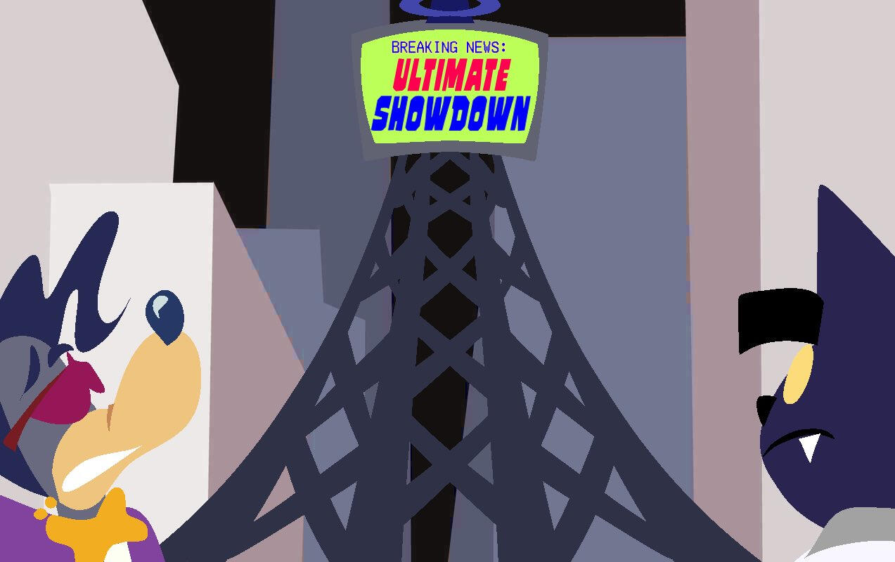 Ultimate Showdown scene with Top Dog by @cogmics on Twitter